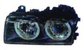 bmw e36 '91 -'00 головная лампа (кристально черная)