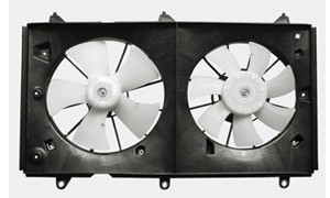 accord'03-'04 вентилятор радиатора (2.4)