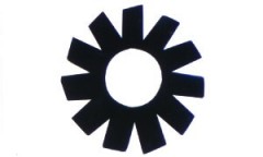 лопасть вентилятора bmw e32 '88 -'94