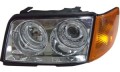 Audi 100 '90 -'94 головной и угловой светильник (хрусталь)