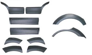 Плита передней двери Santa Fe'07