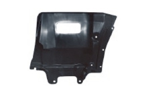 outlander'01-'04 левый грязезащитный щиток