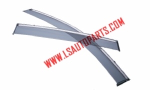 x-trail'14 дверные козырьки