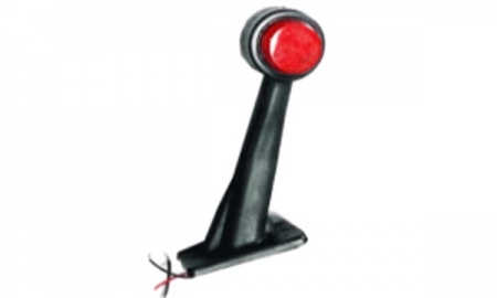 12led двойной лицевой резиновый свет стебля