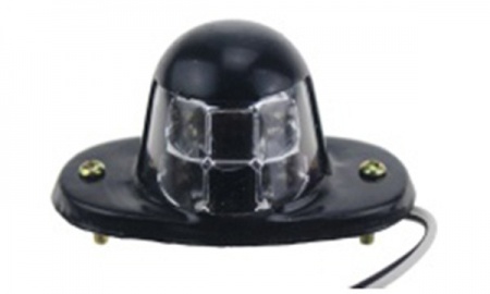 6led железная лампа номерного знака