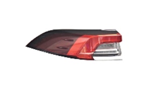 2019 COROLLA TAIL LAMP HALOGEN RED AND GREY