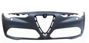 ALFA ROMEO Stelvio'16-'22 FRONT BUMPER W/ TRAILER HOLE W/ RADAR HOLE W/ BLOWHOLE