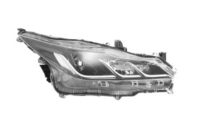 ГОЛОВНОЙ ФОНАРЬ COROLLA 2019 ГАЛОГЕН
