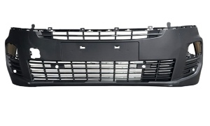 FIAT DOBLO'18 FRONT BUMPER-LOWER-BLACK-TEXTURED-W/4 HOLE